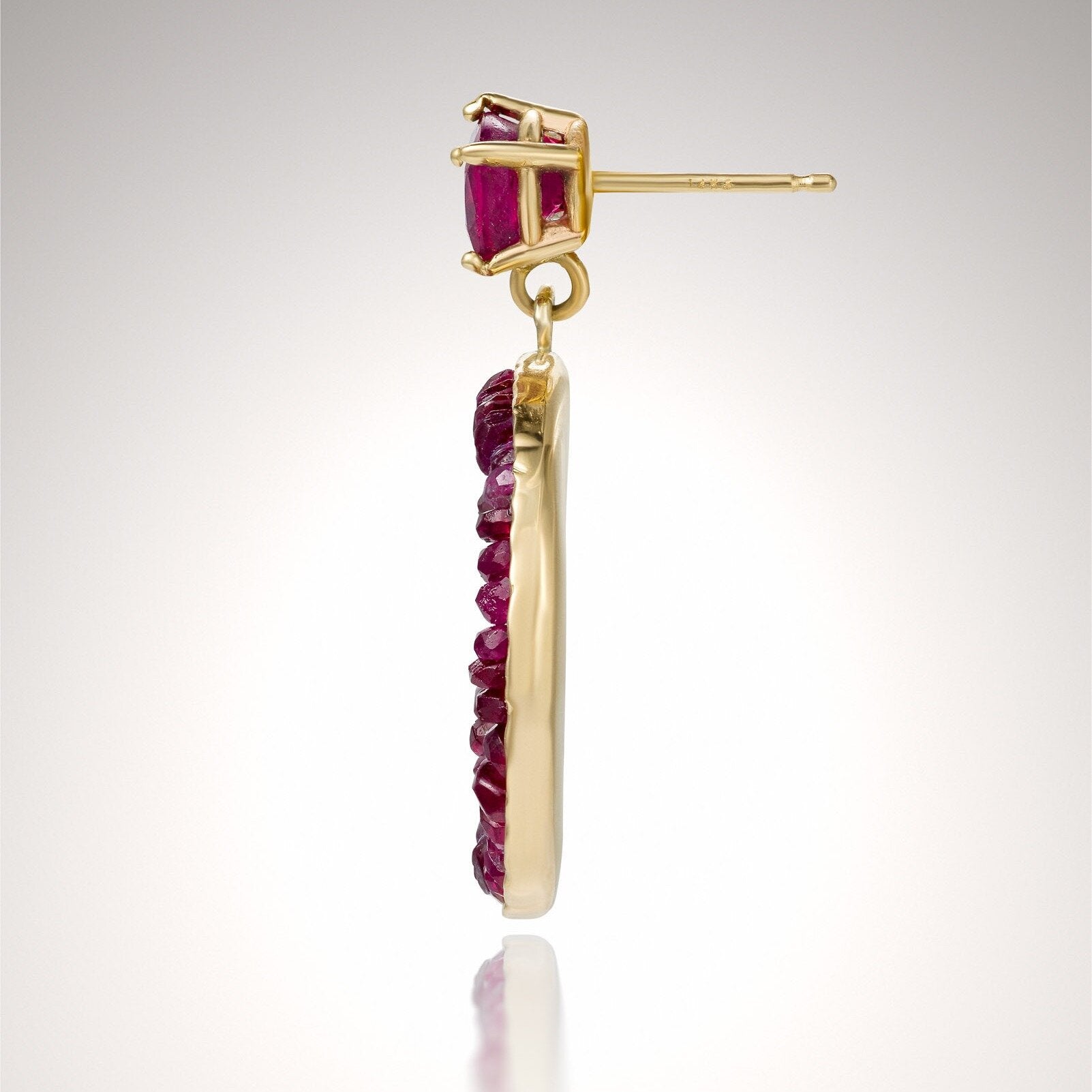Ruby Treasure Earrings