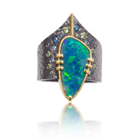 Blue-Green Fount Ring