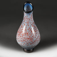 Atmospheric Azure Tall Vase
