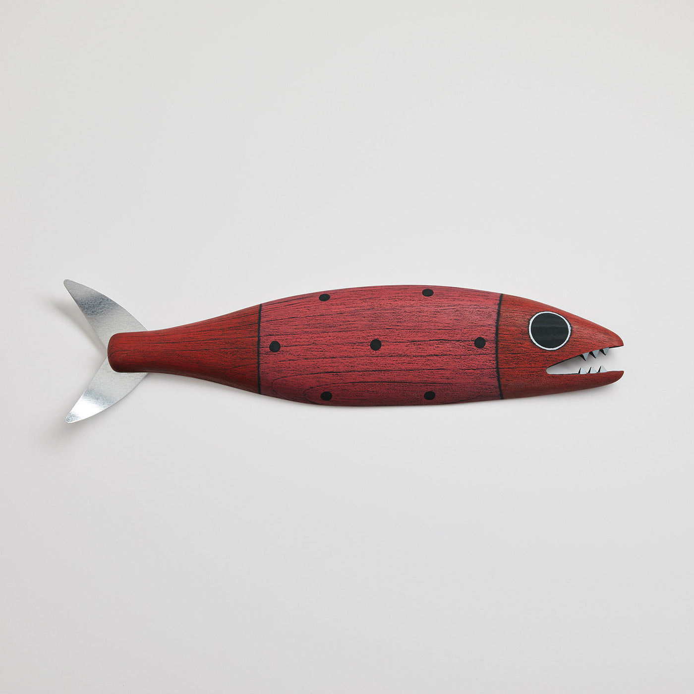 Small Fish with Teeth in Red Dots