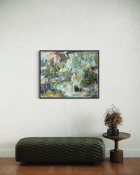 print on canvas framed