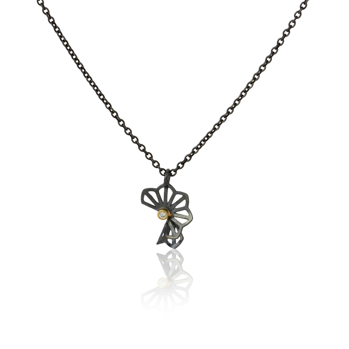 Petite Hyacinth Fold Pendant