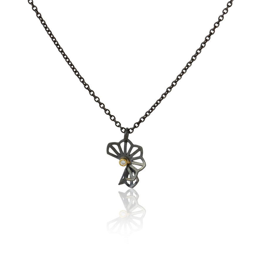Petite Hyacinth Fold Pendant