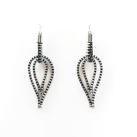 Feather Zipper Earrings
