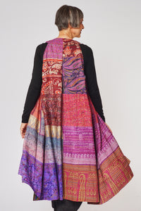 Back Pleated Maxi Vest #3