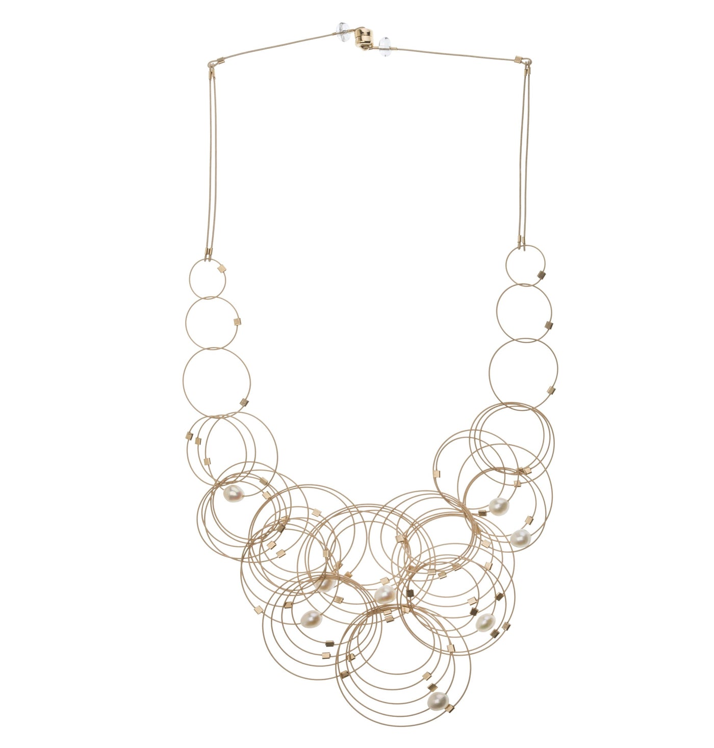 White Pearl, Gold Cable & Gold Details