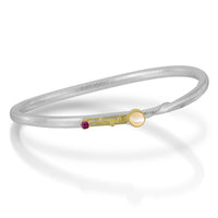 Moonstone Tourmaline Twig Bracelet