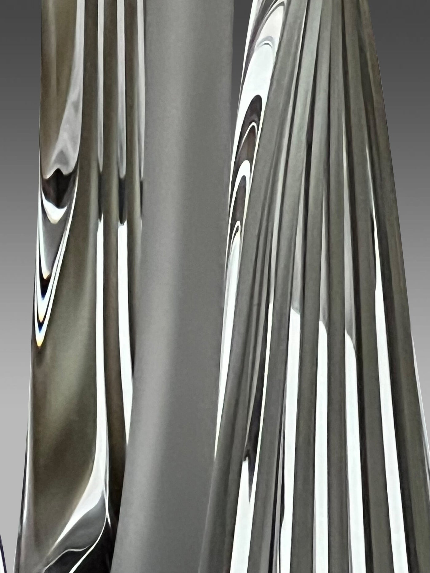 Heron in the Marsh, Satin Silver Smoke