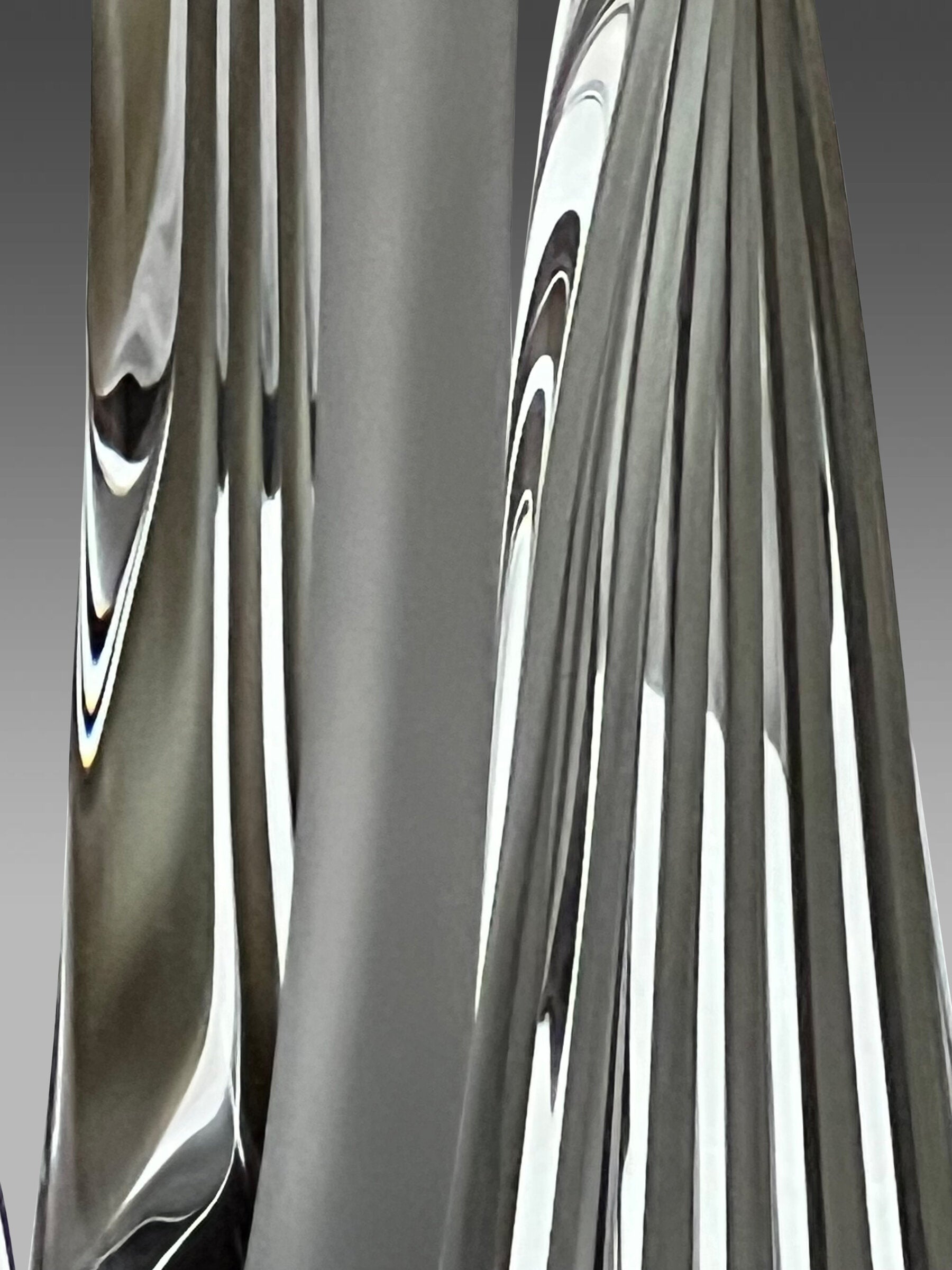 Heron in the Marsh, Satin Silver Smoke