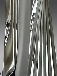 Heron in the Marsh, Satin Silver Smoke