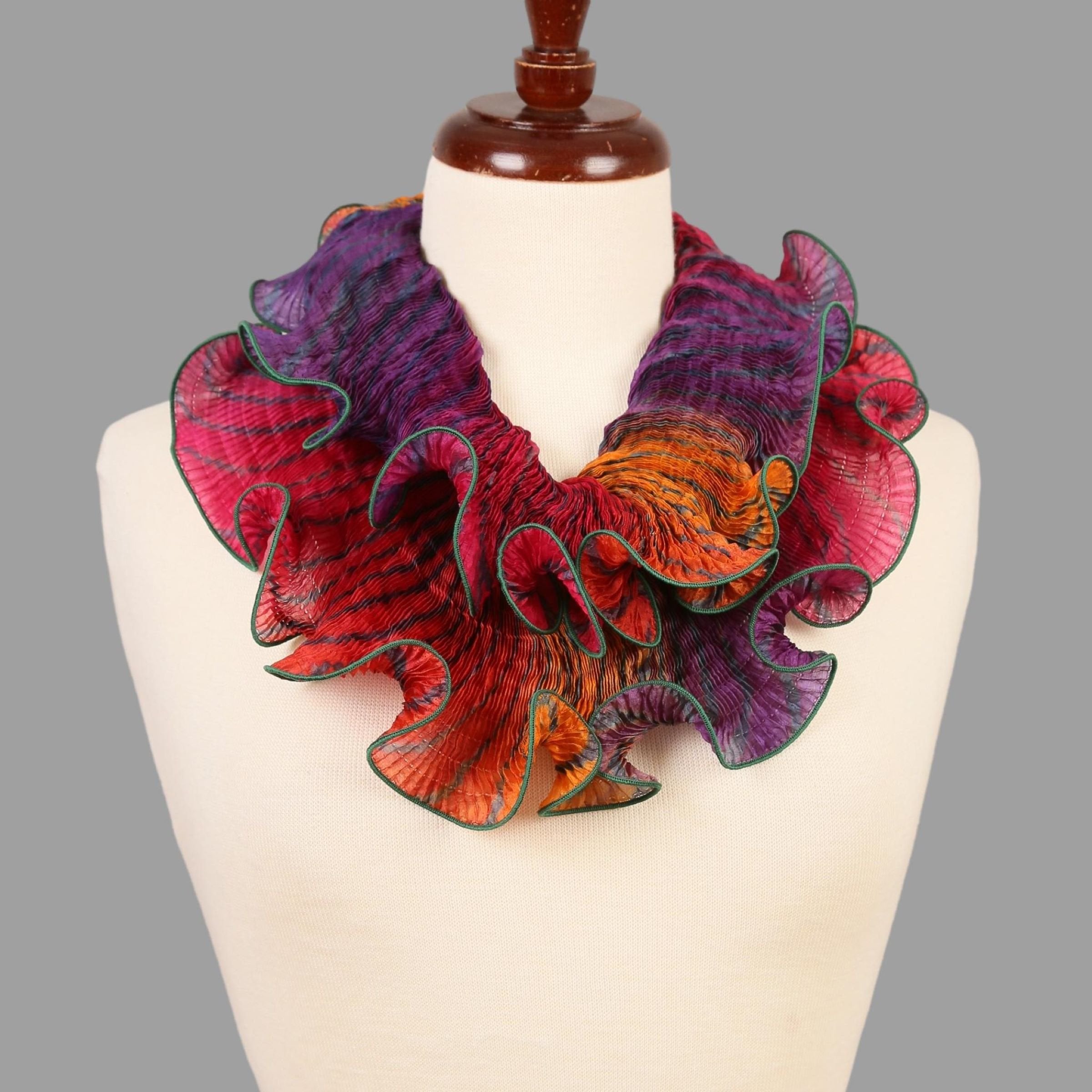 Infinity Scarf in Purples & Reds