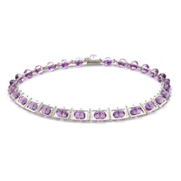 Spinning Amethyst Necklace