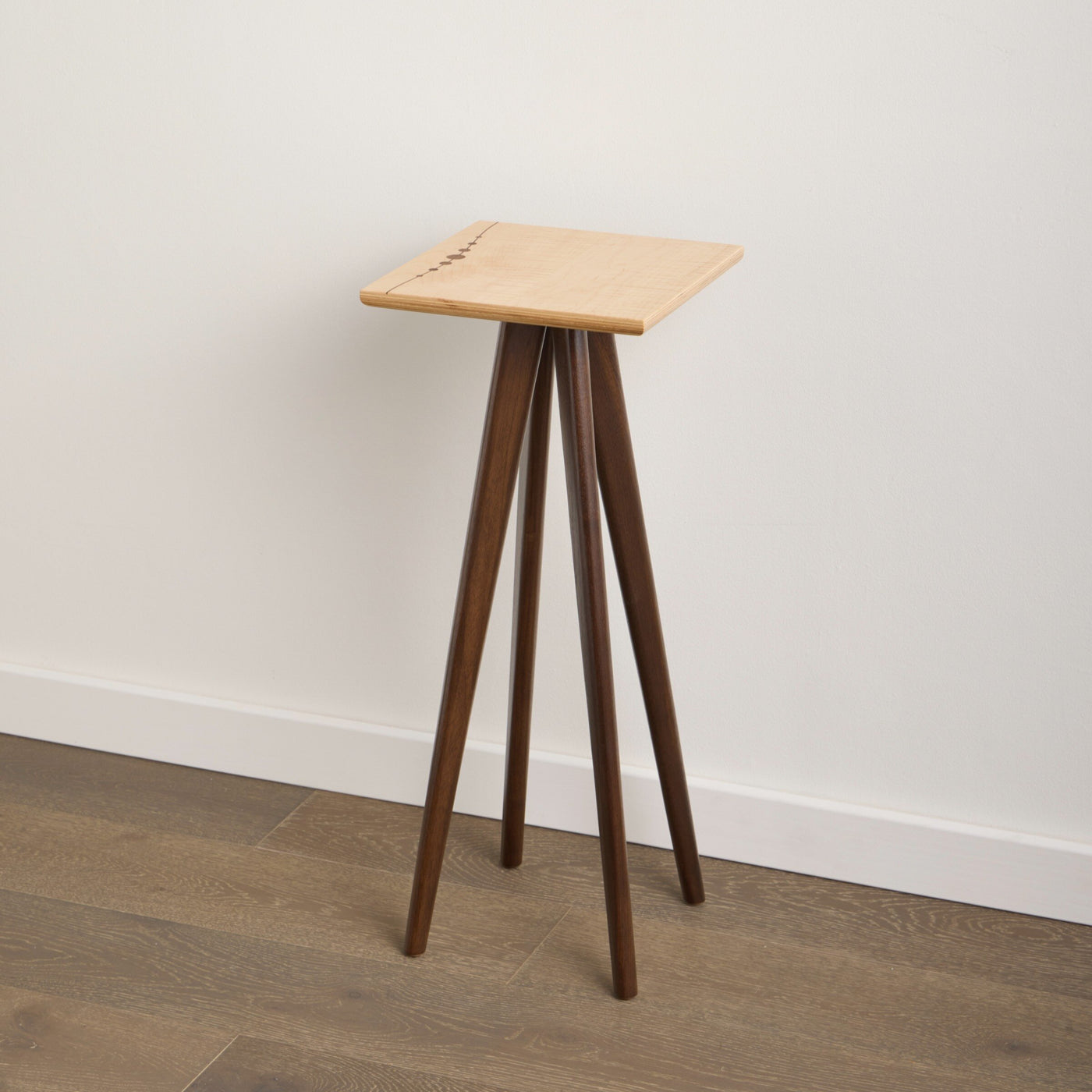 Walnut Apex Side Table