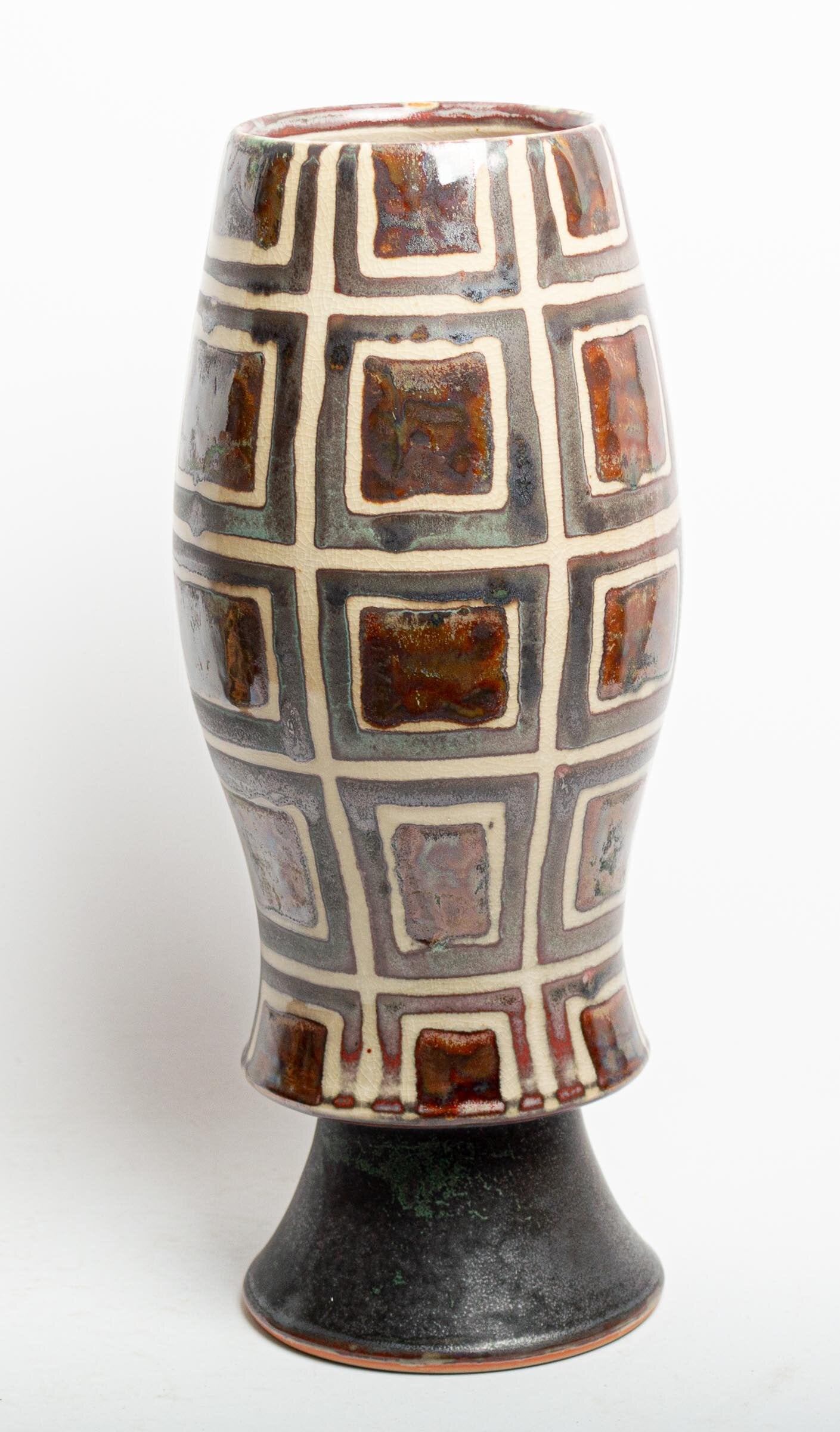 Geometric Stacked Vase