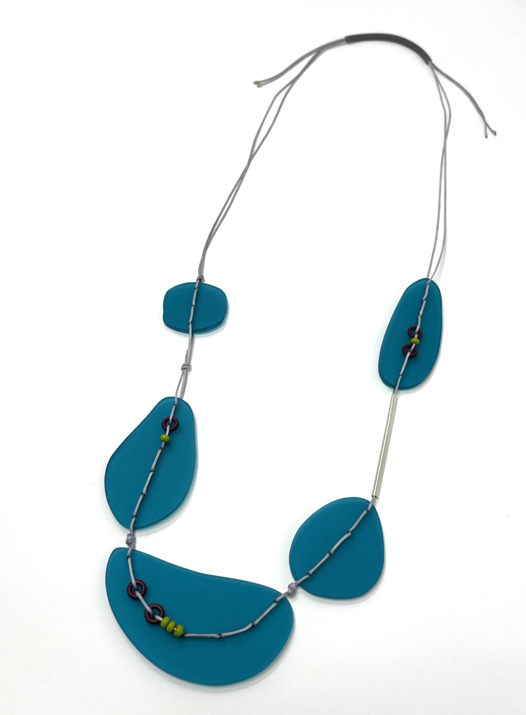 Color Pop Pebble Necklace