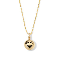 Mini Gold Squinty Eye Pendant
