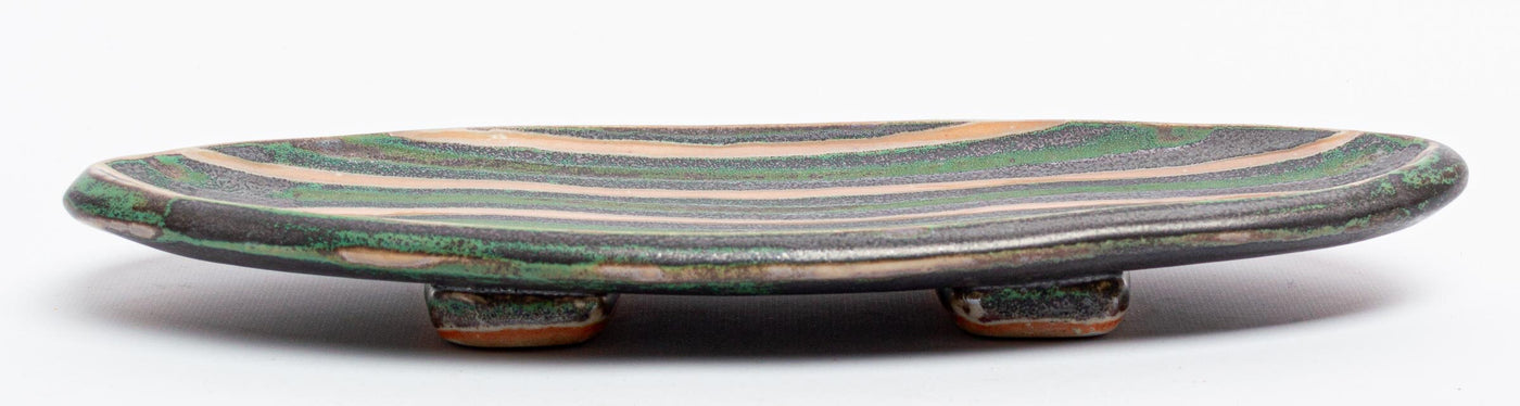 Oval Tray with Feet
