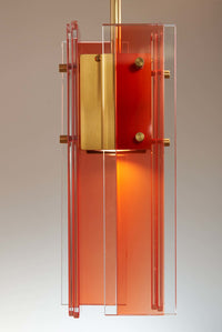 Red with Gold Housing