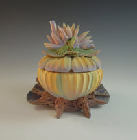 Gold Waterlily Box