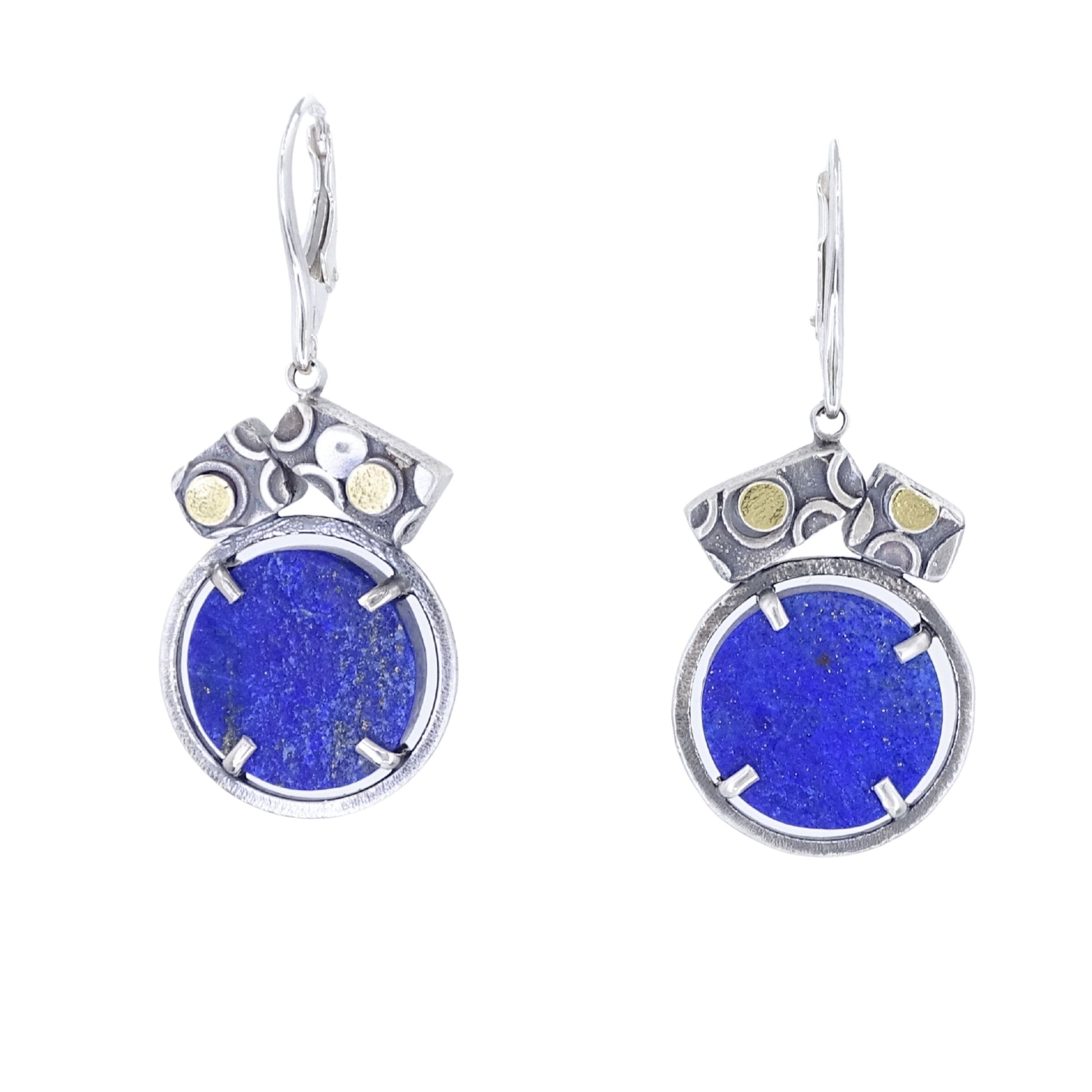 Azure Moon Earrings II