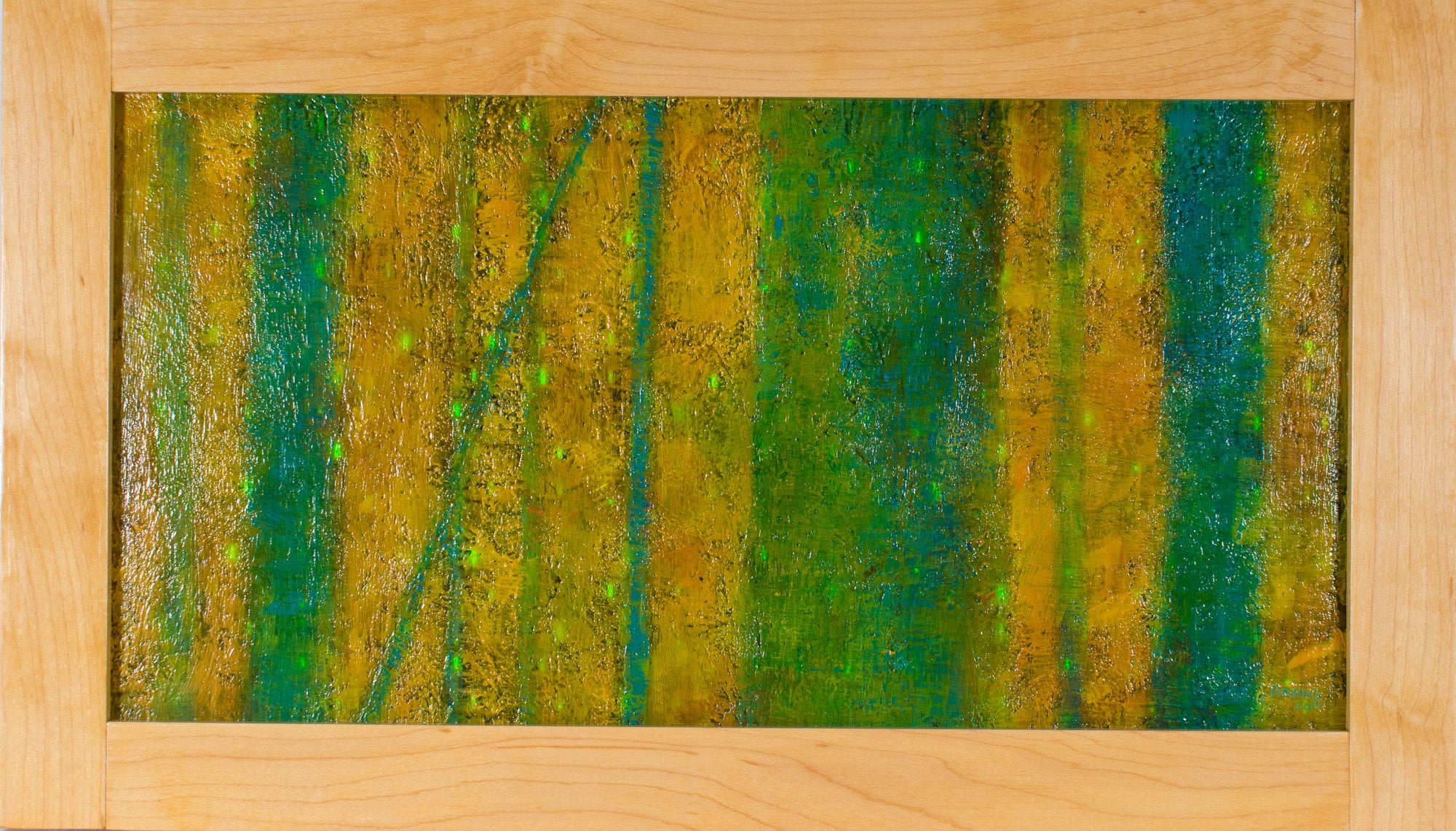 Spring Rain, Glimmering Forest