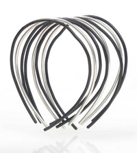 Silver and Steel Droplet Bracelets