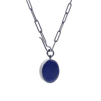 Lapis Lariat Necklace