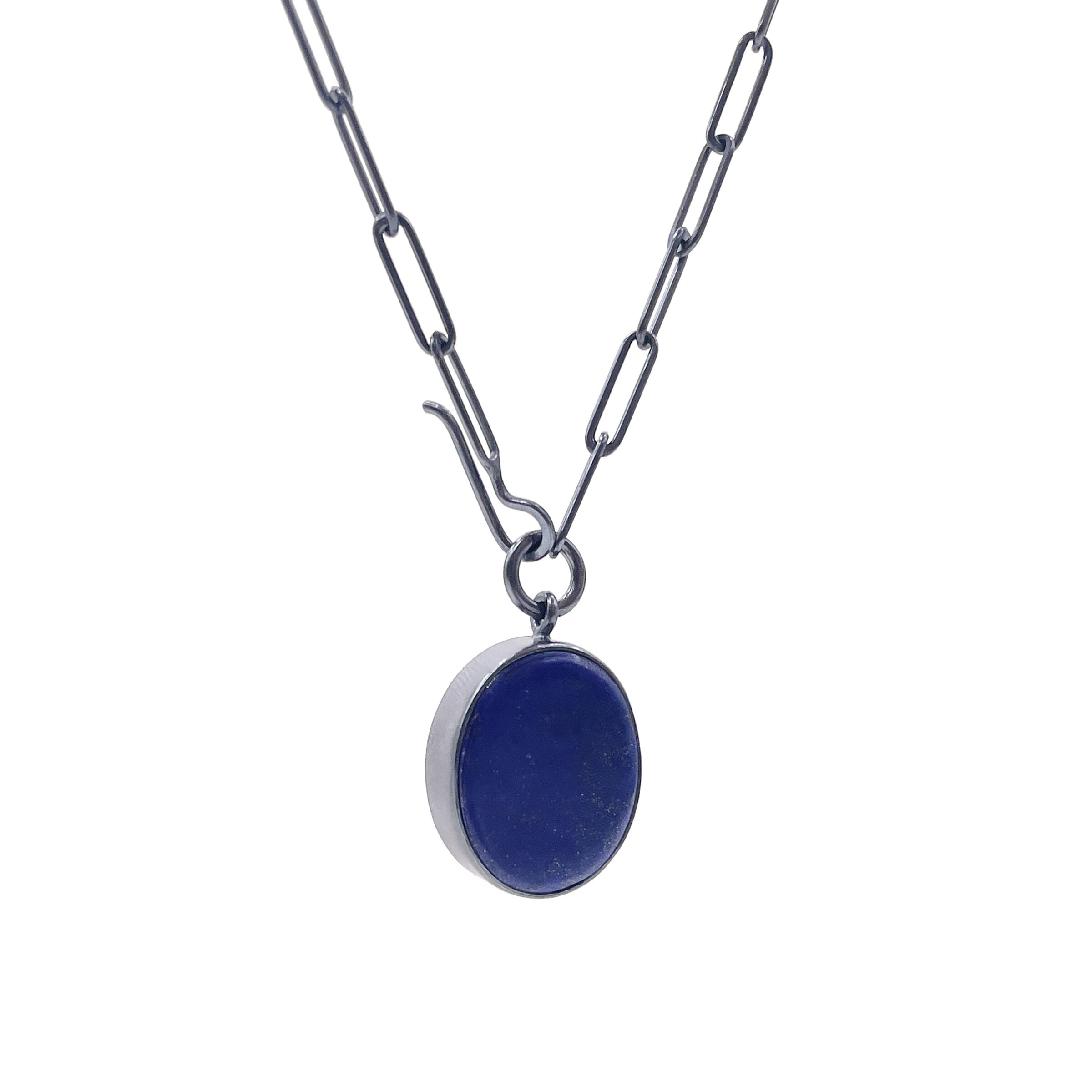 Lapis Lariat Necklace