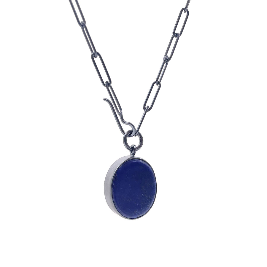 Lapis Lariat Necklace