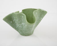 Echo of Green Art Glass Vessel