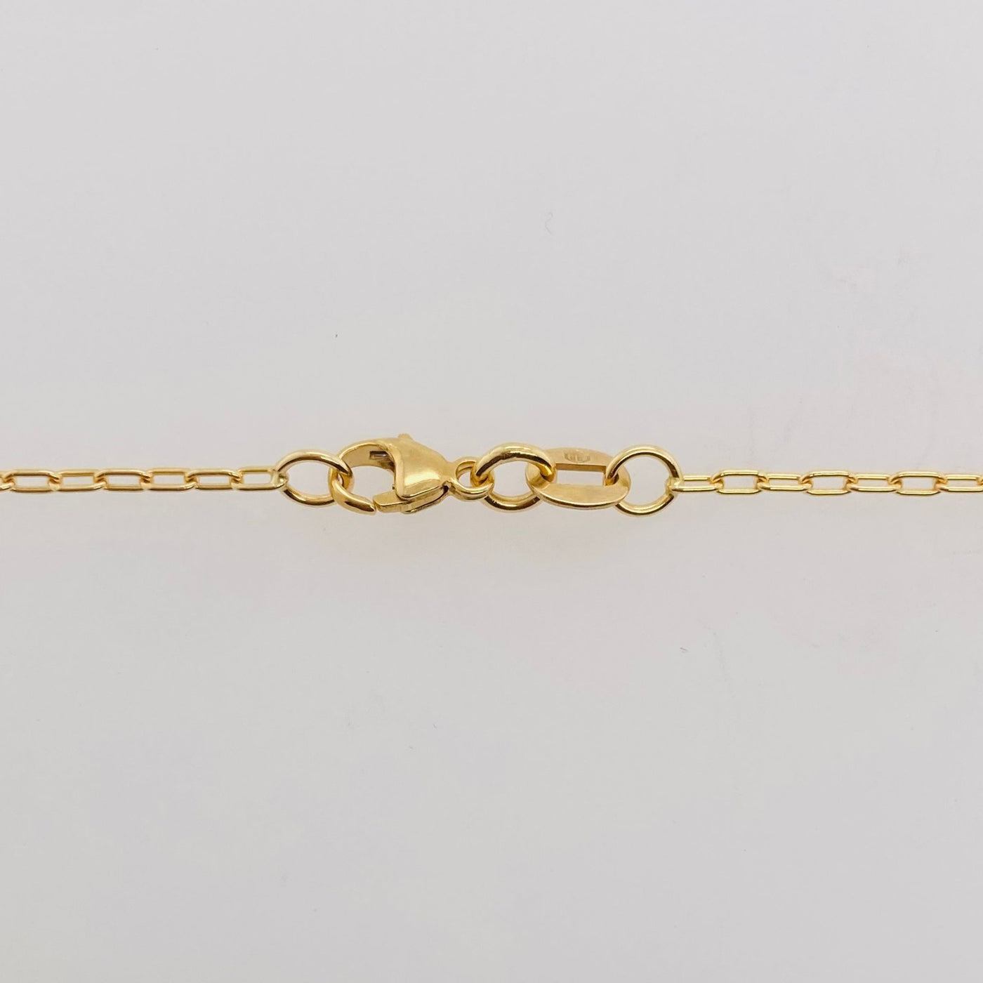 Bamboo Circle Diamond Pendant Necklace