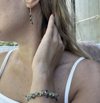 Signature Hydrangea Gold Earrings