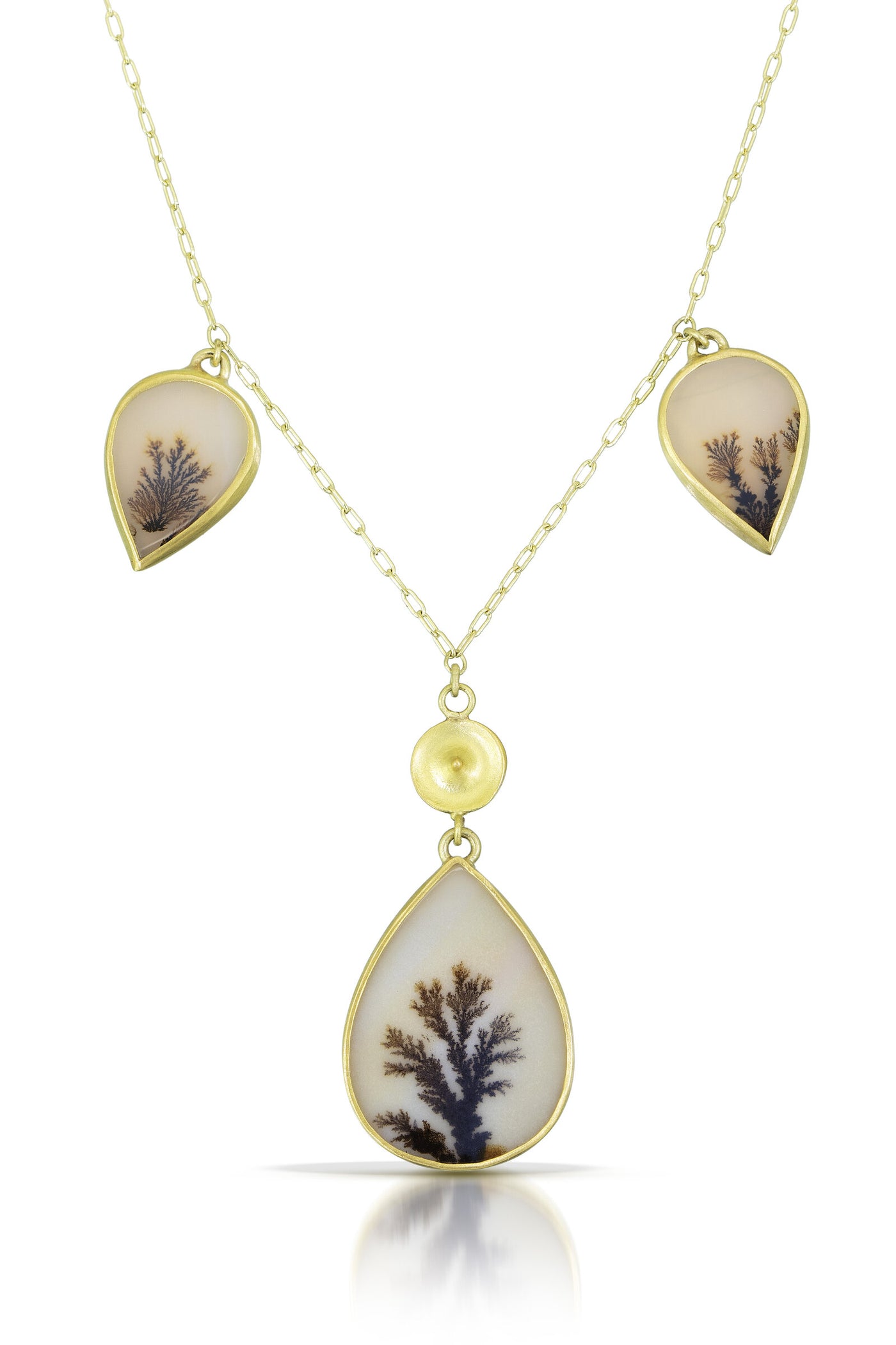 Temple Dendritic Agate Necklace