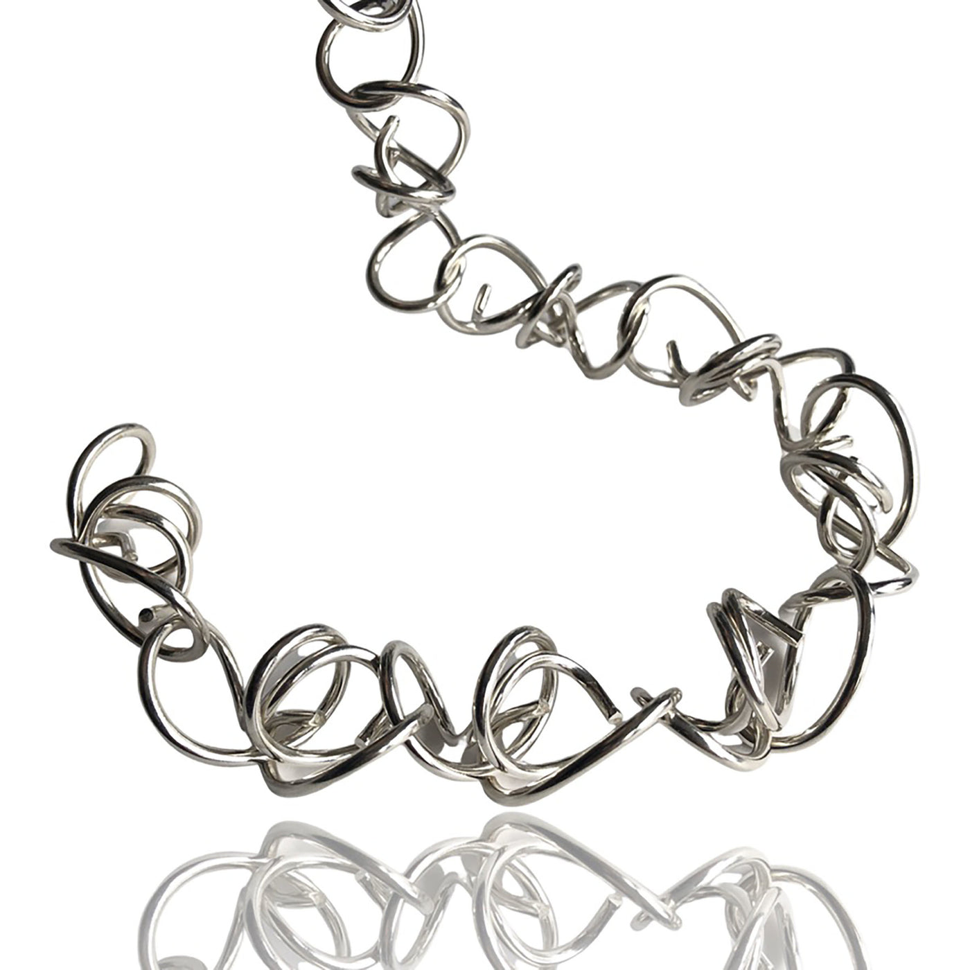 Large Link Articulated Necklace