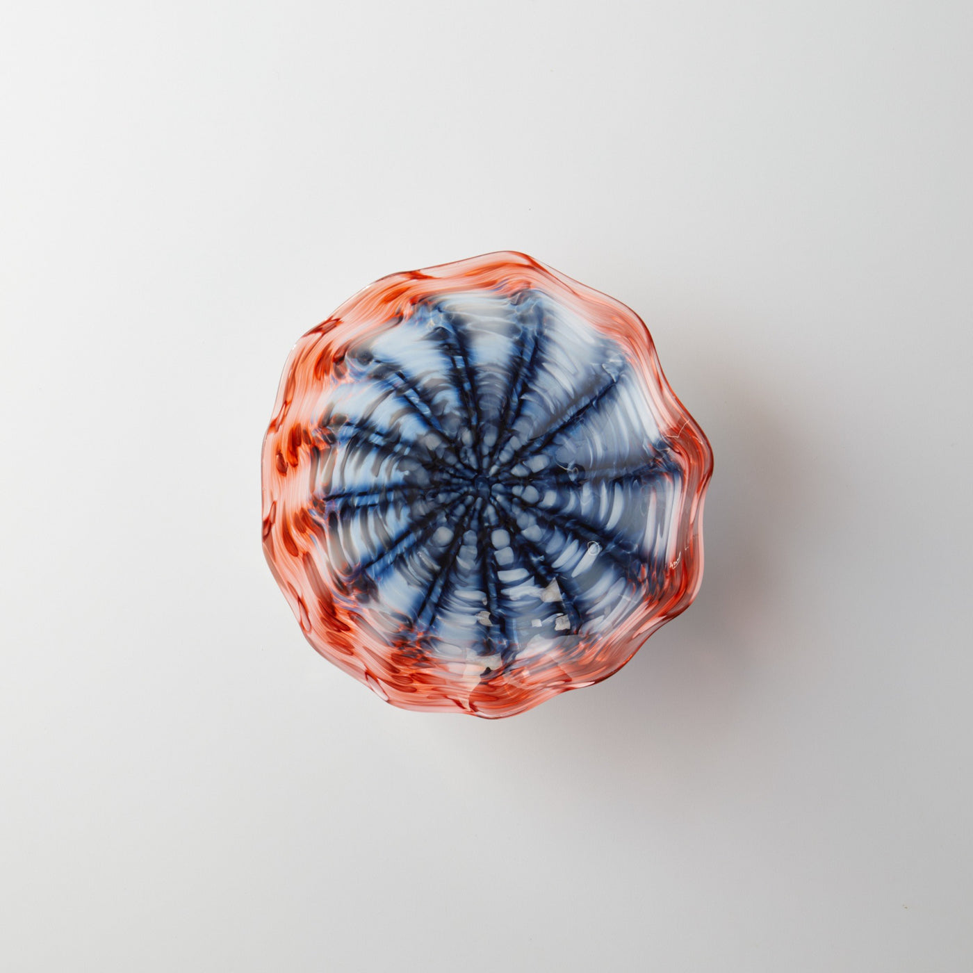 Navy and Aperol, small