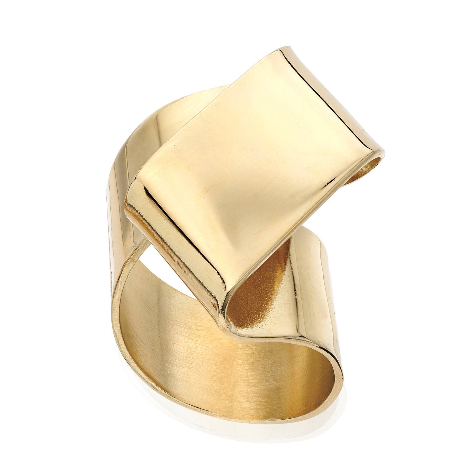 14k gold plated brass