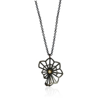 Double Hyacinth Fold Necklace