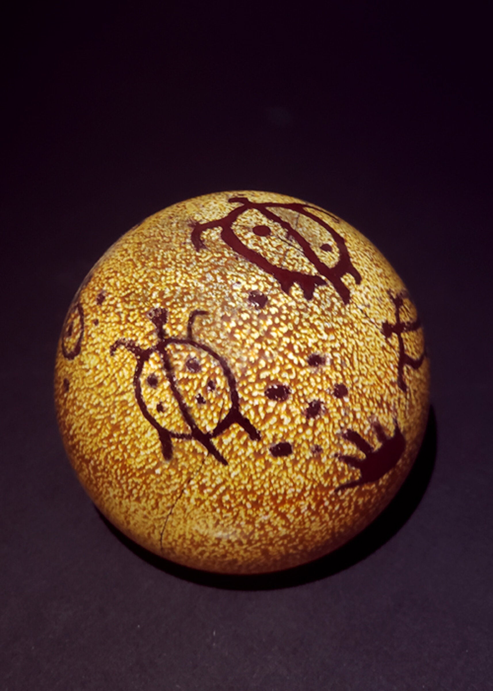 Turtles Petroglyph Paperweight