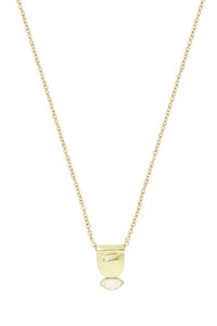 Recycled White Diamond Rhea Necklace