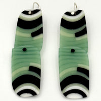 Mid-Century Inspired Lined Earrings