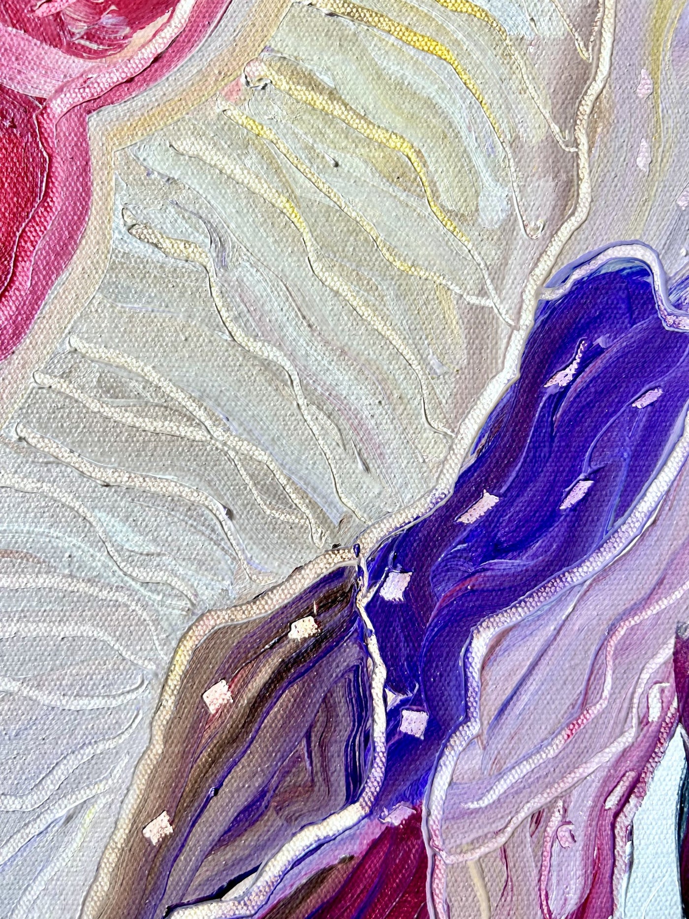 Fiery Glacier, detail 3