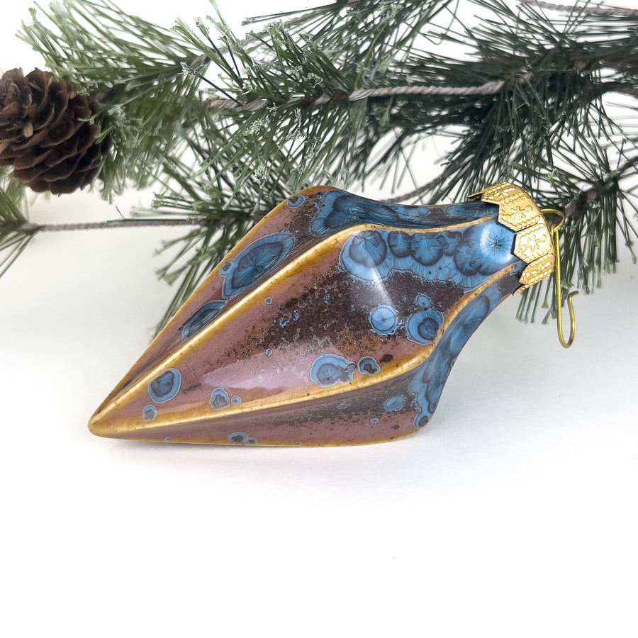Crystalline Star Ornament, Nickel Sorbet