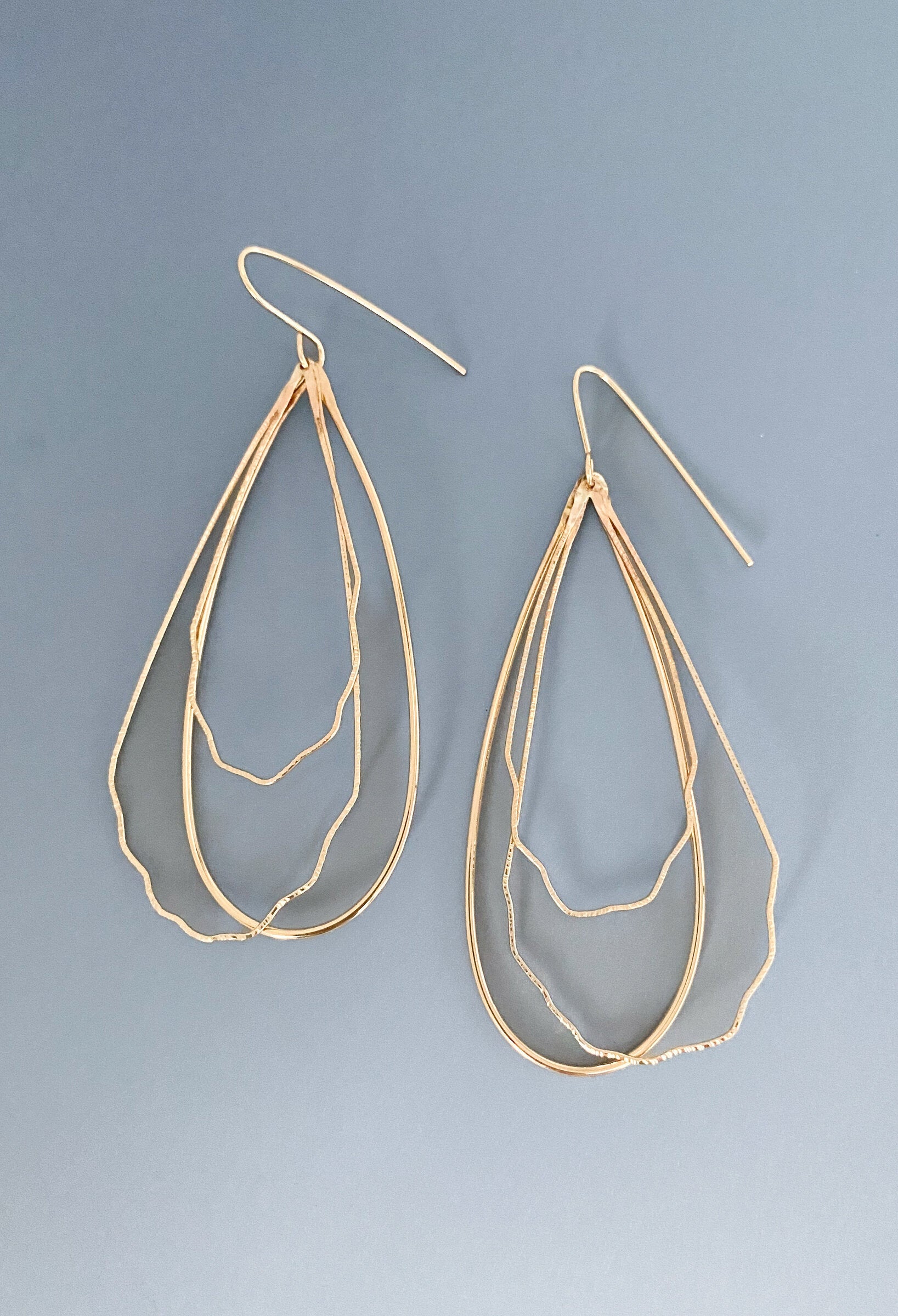 Golden Waves Earrings