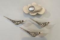 Clouds with Birds Wall Sculpture