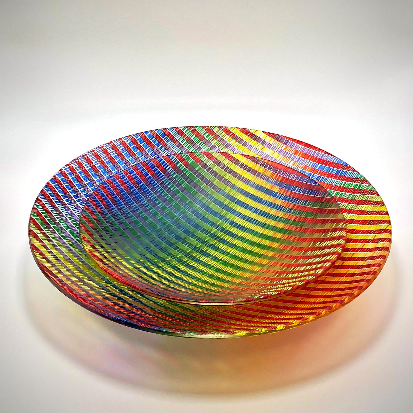 Prismatic Deep Tapestry Bowl