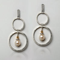 Drop Pearl Earrings