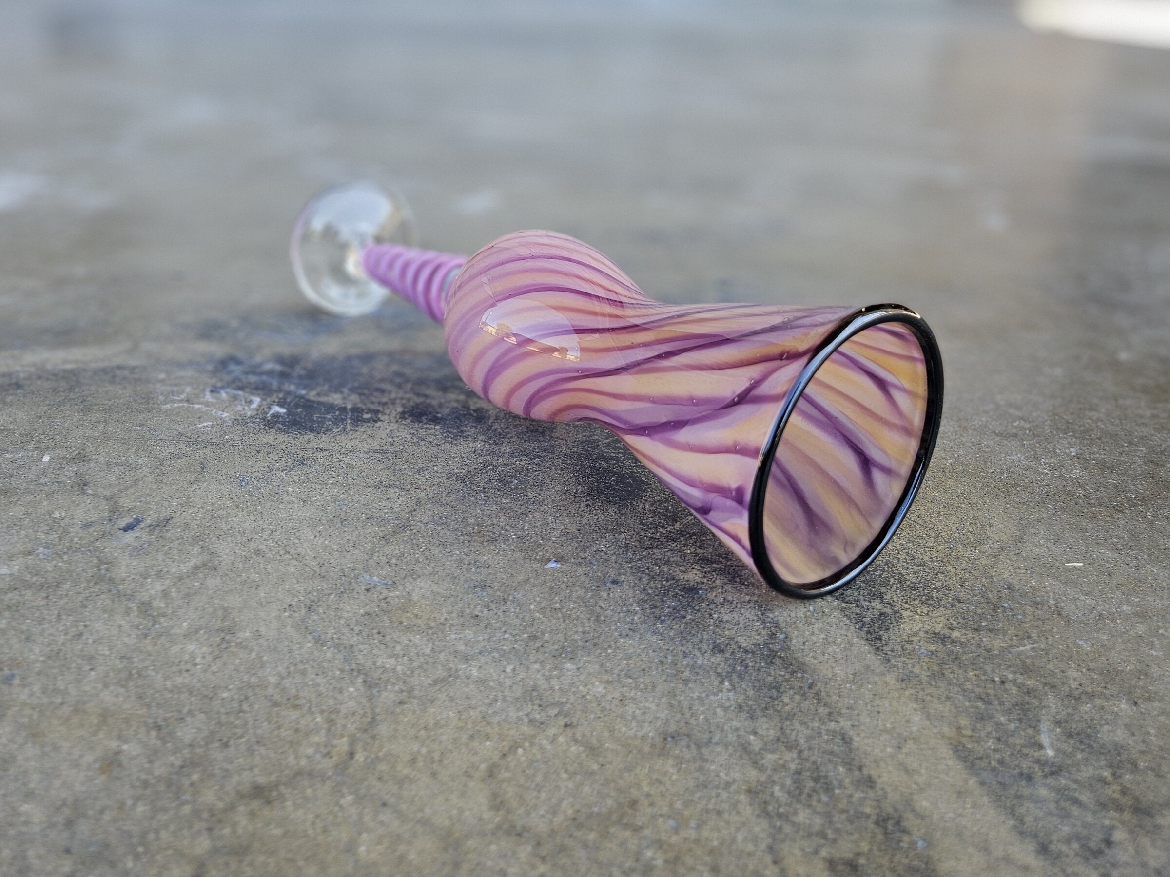 Trailed Stem Mauve Wine