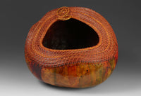 Here We Go Loop-Di-Loop Dyed Sea Grass Coiled