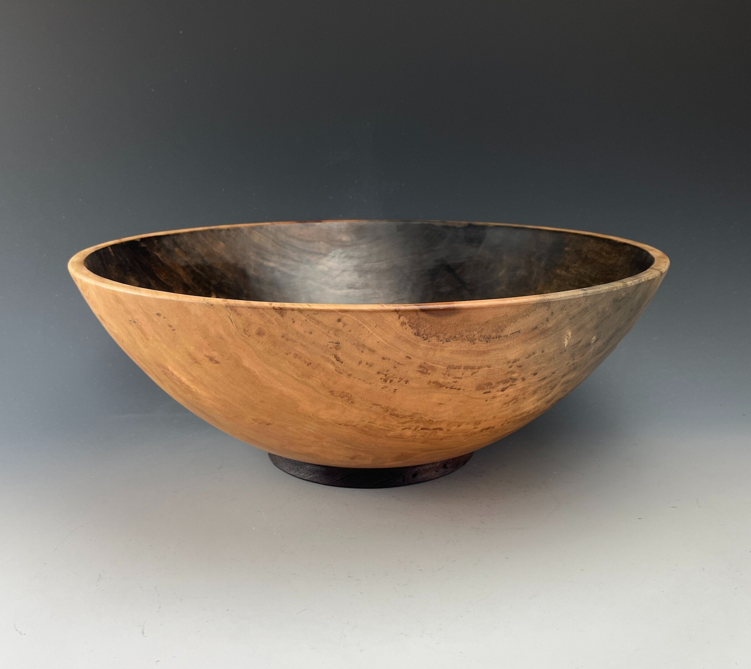 Cherry Bowl with Wenge Base