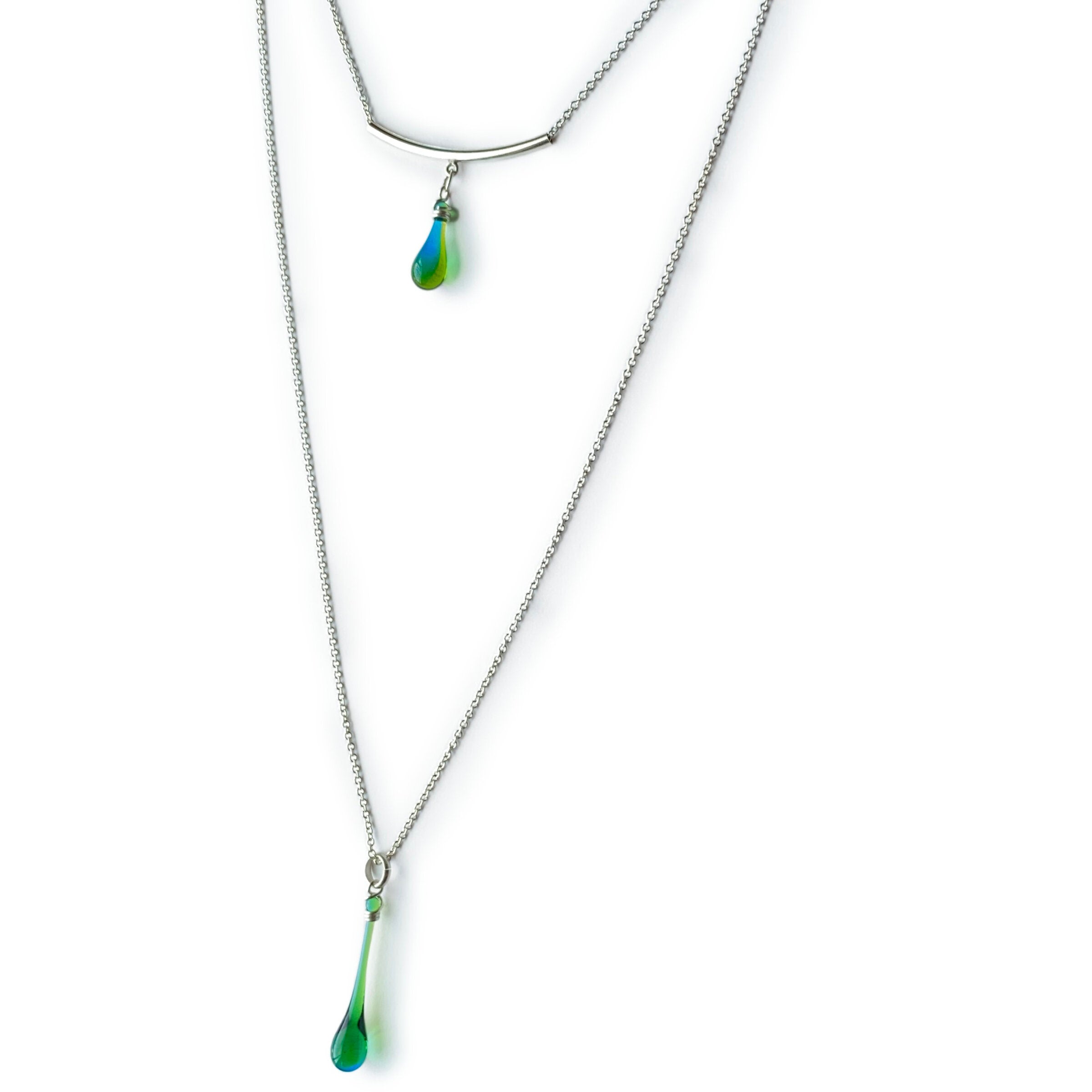 Layered Tube Necklace